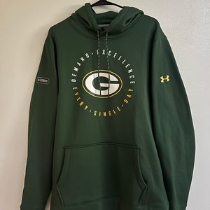 Under Armour Green Bay Packers Hoodie Large